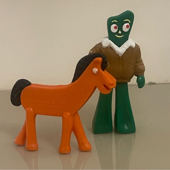 RARE Gumby and Pokey mini toy figures 3” - Picture 4 of 4
